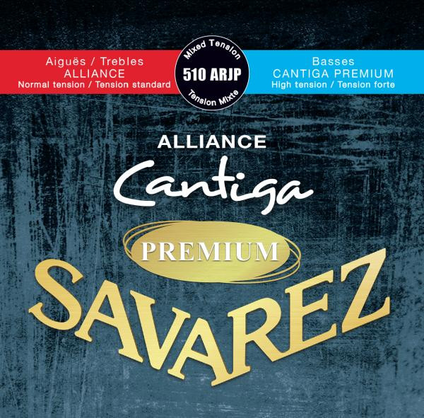 SAVAREZ 510 ARJP ALLIANCE CANTIGA PREMIUM струны для классических гитар (24-27-33-29-34-43) смешенного натяжения