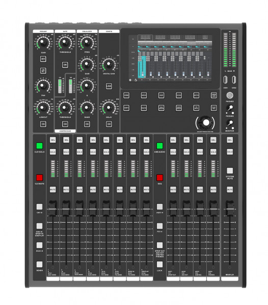 Микшерный пульт S-Track Hippo D2412 цифровой Микшерный пульт S-Track Hippo D2412 цифровой