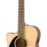 FENDER CC-60SCE Natural LH левосторонняя электроакустическая гитара