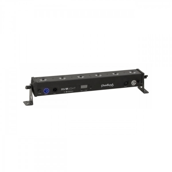 Involight PAINTBAR UV6 - LED панель, 6 шт. х 3 Вт UV (ультрафиолет), DMX-512