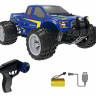 Радиоуправляемый монстр Double Eagle Ford F-150 Raptor (синий) 1:18 4WD 2.4G RTR