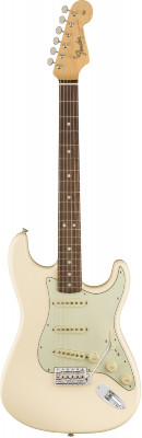 Fender American Original '60s Stratocaster® Rosewood Fingerboard Olympic White электрогитара с кейсом