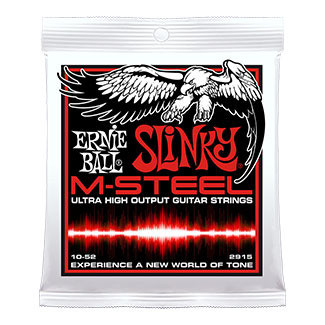 Ernie Ball 2915 M-STEEL Skinny Top Heavy Bottom (10-13-17-30-42-52) для электрогитары