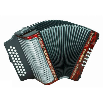 HOHNER Corona II FBbEb Red (A5643S) аккордеон