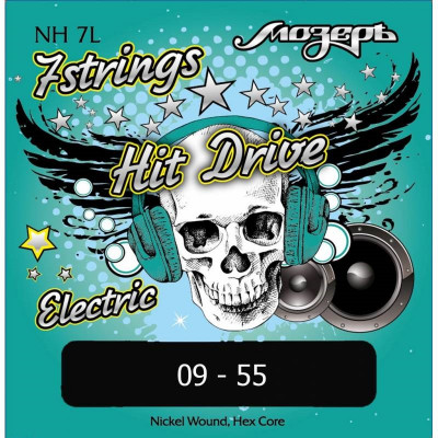 МОЗЕРЪ NH 7L струны для электрогитар HitDrive