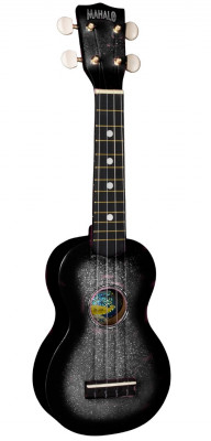 HAMANO U-35BK Black Sparkle укулеле-сопрано