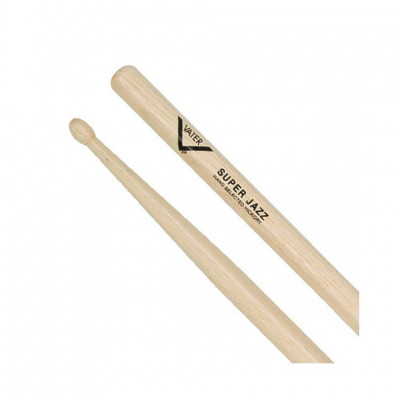 VATER VHSJW American Hickory Super Jazz барабанные палочки, орех, деревянная головка