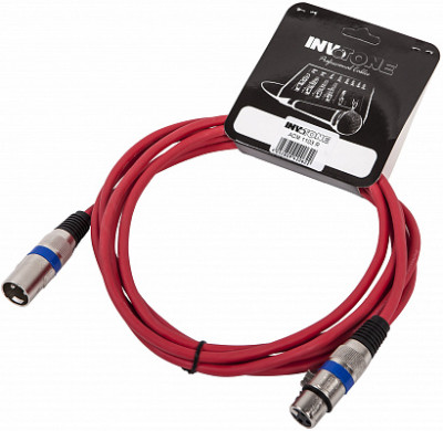 Invotone ACM1103R микрофонный кабель XLR мама-XLR папа 3 м