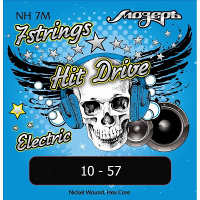 МОЗЕРЪ NH 7M струны для электрогитар HitDrive