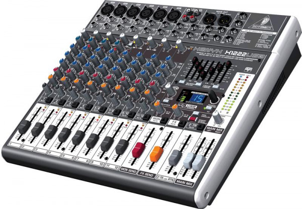 Behringer X1222USB Xenyx 12 канальный микшерный пульт