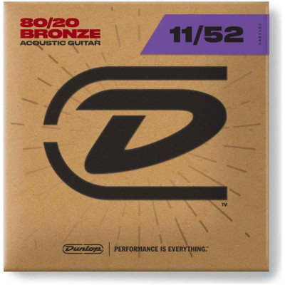 Комплект струн для акустической гитары DUNLOP AG-BRS 11/52-6/SET 11-52