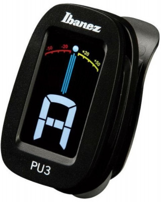 IBANEZ PU3 CLIP TUNER гитарный хроматический тюнер-клипса