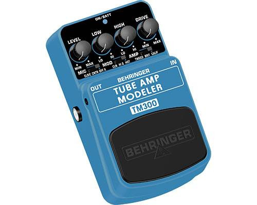 BEHRINGER TM300 педаль моделирования ламповых усилителей