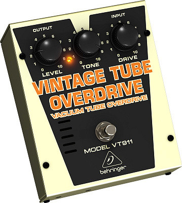 BEHRINGER VT911 TUBE OVERDRIVE - Ламповая педаль эффектов овердрайв