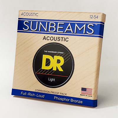 Струны для акустических гитар DR RCA-12-54 SUNBEAM