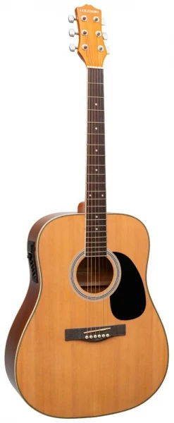 Гитара электроакустическая с эквалайзером COLOMBO LF-4111 EQ N натурального цвета