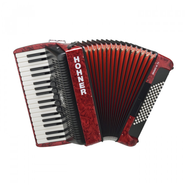 Аккордеон 3/4 HOHNER Bravo III 72 / red