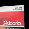 Комплект струн для акустической гитары D'Addario EJ12 13-56