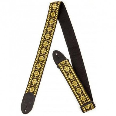 GRETSCH G Brand Strap Diamond Black Ends ремень для гитары