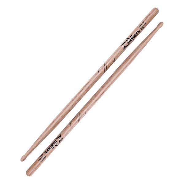 ZILDJIAN Z5AH HEAVY 5A LAMINATED BIRCH барабанные палочки с деревянным наконечником, материал: ламинированная береза