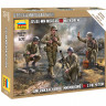 Американский 81-мм миномет М-1 с расчетом 1/72