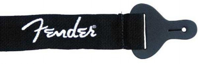 FENDER FSR 2' MONOGRAMMED STRAP BLACK/YELLOW/RED ремень для гитары, цвет чёрный/жёлтый/красный