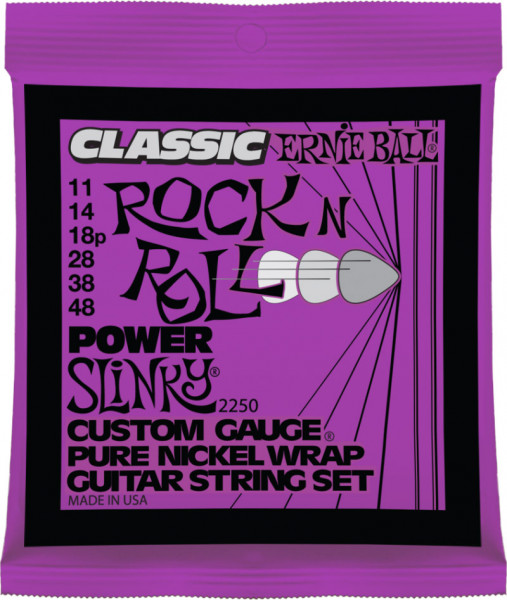 Струны для электрогитары ERNIE BALL 2250, 11-48