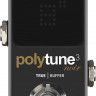 TC ELECTRONIC POLYTUNE 3 NOIR педальный тюнер