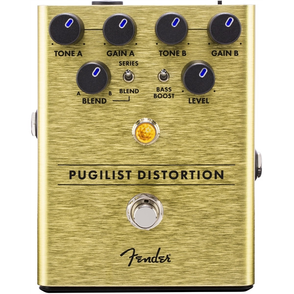 FENDER PUGILIST DISTORTION PEDAL педаль эффектов - дисторшн