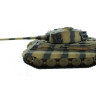 Р/У танк Torro King Tiger (башня Henschel) 1/16 2.4G, ВВ-пушка, деревянная коробка