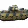 Р/У танк Torro King Tiger (башня Henschel) 1/16 2.4G, ВВ-пушка, деревянная коробка