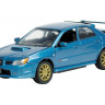 Машина Autotime "SUBARU IMPREZA WRX STI" тюнинг гараж 1:24 инерционная