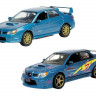 Машина Autotime "SUBARU IMPREZA WRX STI" тюнинг гараж 1:24 инерционная