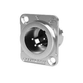Панельный разъем Seetronic MJ4F2C XLR тип D, "папа"