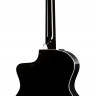 TAYLOR 214CE-BLK DLX электроакустическая гитара с кейсом