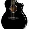 TAYLOR 214CE-BLK DLX электроакустическая гитара с кейсом