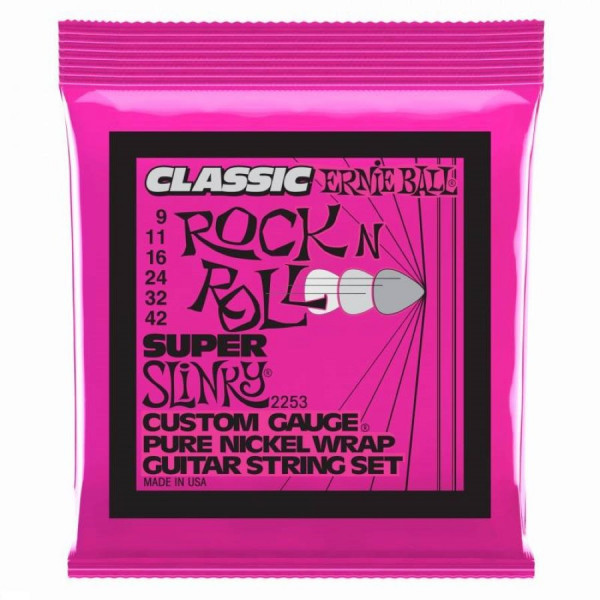 Струны для электрогитары ERNIE BALL 2253, 9-42