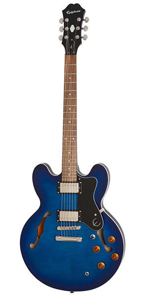 EPIPHONE Dot Deluxe Blueberry Burst полуакустическая гитара