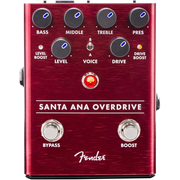 FENDER SANTA ANA OVERDRIVE PEDAL педаль эффектов - овердрайв