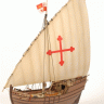 Корабль экспедиции Христофора Колумба "Нинья" 1/100