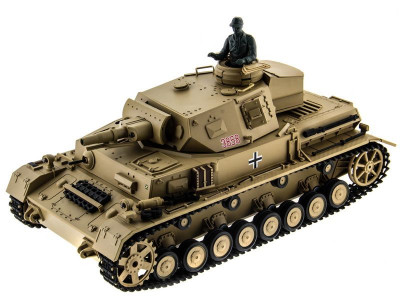 Р/У танк Heng Long 1/16 Dak PZ.Kpfw. IV Ausf. F-1 (Германия) 2.4G RTR