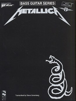 AM939796 PLAY IT LIKE IT IS BASS METALLICA THE BLACK ALBUM BGTR
