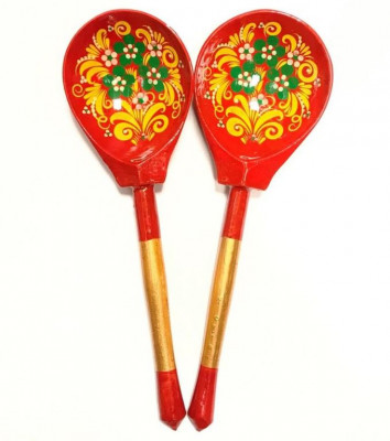 Ложки музыкальные деревянные