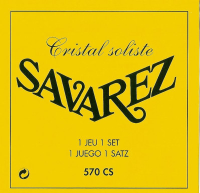 SAVAREZ 570 CS CRISTAL SOLISTE струны для классических гитар (29-33-41-29-35-44) сильного натяжения