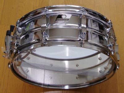 Малый барабан LUDWIG LM300 14"*5" Rocker Chrom Steel Snare фурнитура Classic lugs