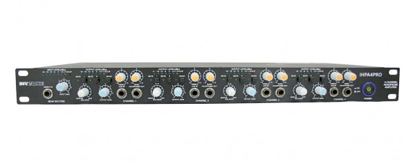 INVOTONE IHPA4 PRO усилитель-распределитель для наушников 4-канальный