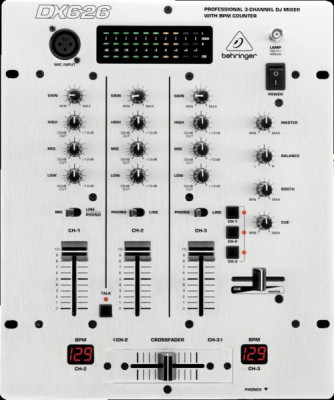 DJ микшер Behringer DX626