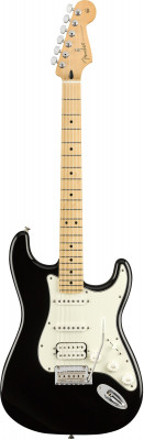 FENDER PLAYER STRAT HSS MN BLK электрогитара