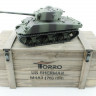 Р/У танк Torro Sherman M4A3 76mm, 1/16 2.4G, ИК-пушка, деревянная коробка