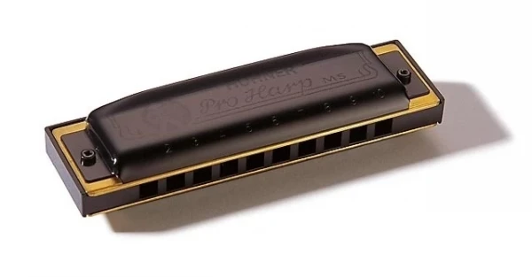 HOHNER M564086 Pro Harp MS G губная гармошка диатоническая, 10 отверстий, тональность СОЛЬ